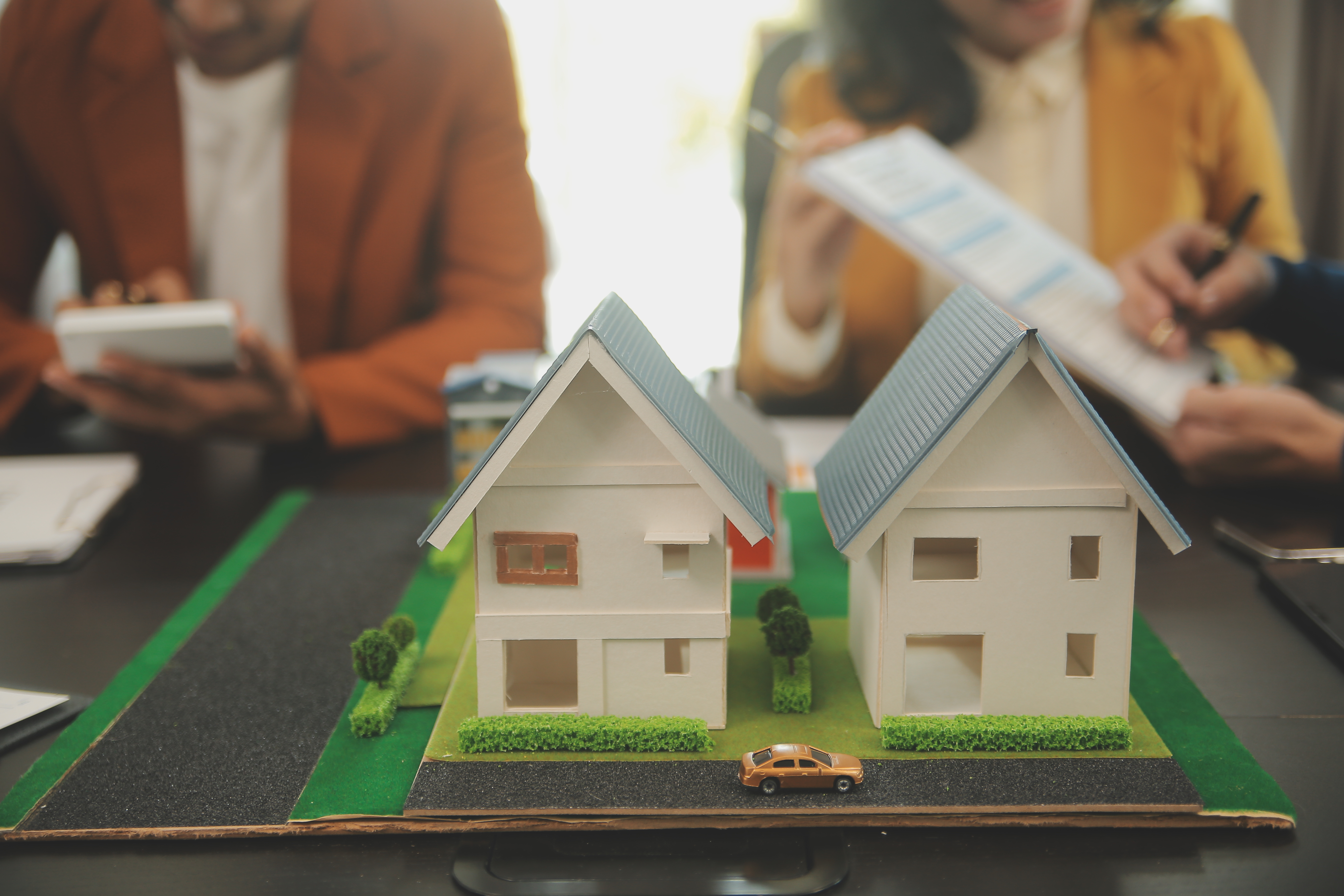 Private house construction example — GFRP